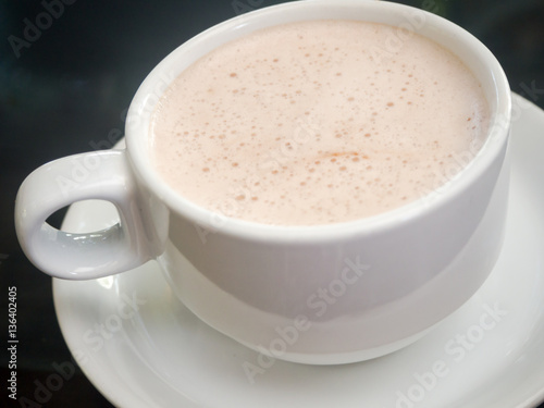 Hot chocolate is a refreshing drink.