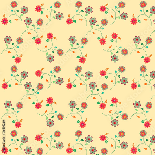 floral seamless pattern