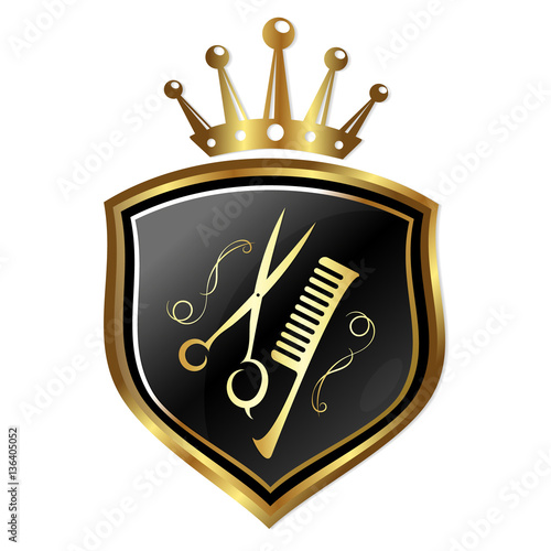 Emblem for hairdressers