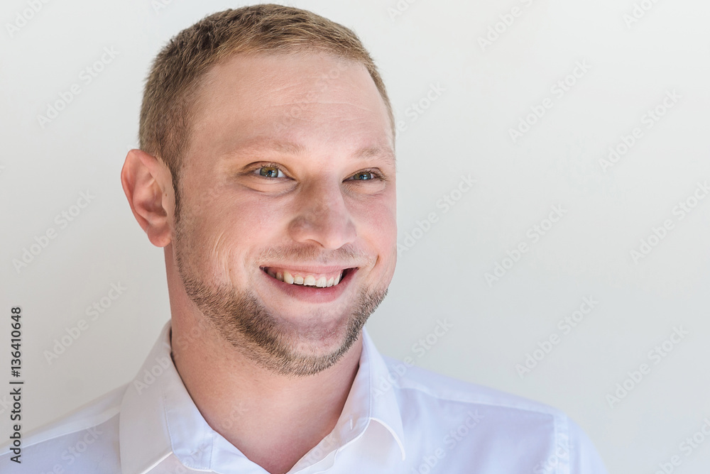handsome caucasian man wearing white shirt handsome caucasian man wearing white shirt