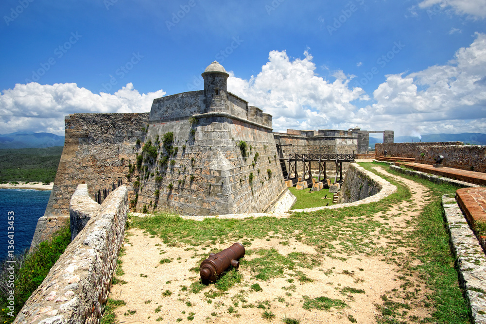 Castillo de San Pedro de la Roca aka Castillo del Morro, Santiago de