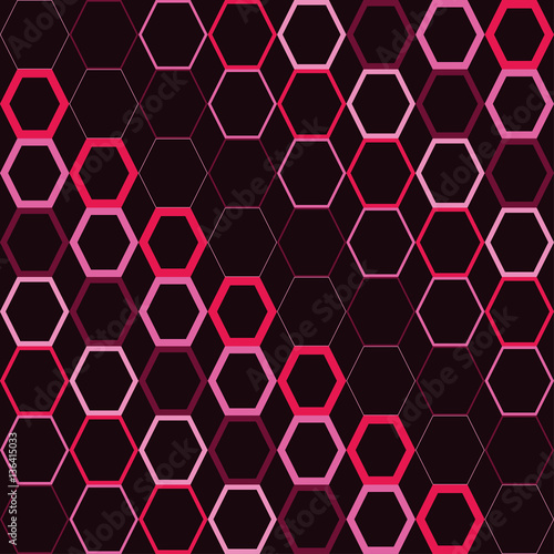 Seamless vector background with abstract geometric pattern. Print. Repeating background. Cloth design  wallpaper.  