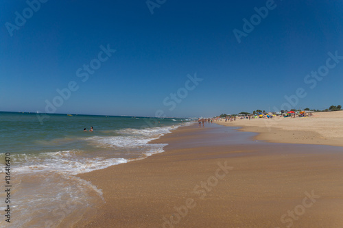 Algarve coastline Portugal