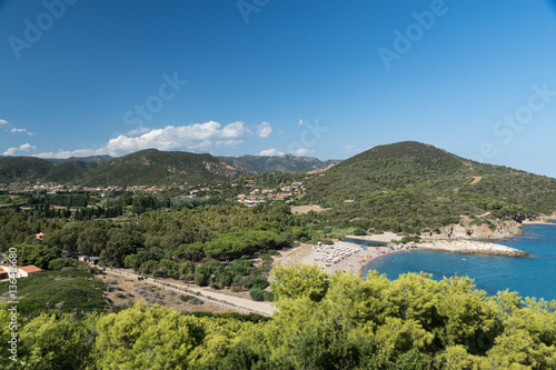 Su Portu beach in Chia  Sardinia  Italy