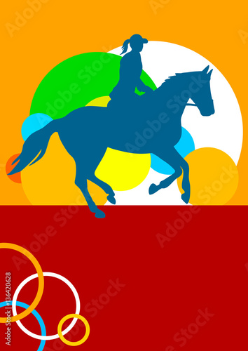 Reitsport - 72 - Poster