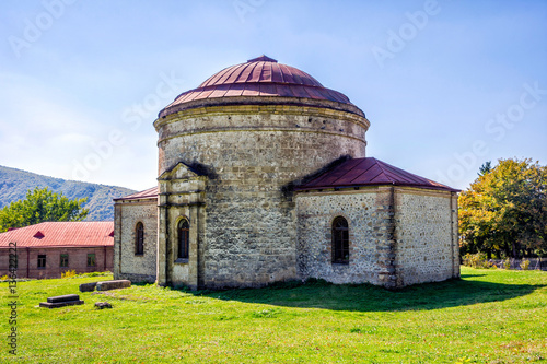 Xan masjid, Khan mosque, Sheki, Azerbaijan