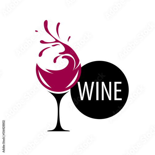 vector wine logo
