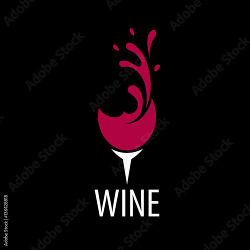 vector wine logo