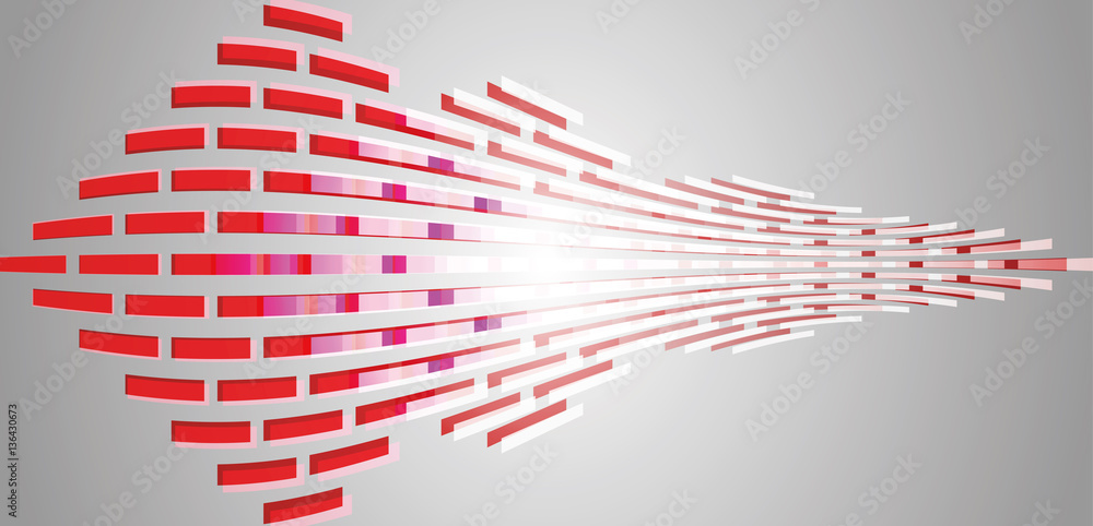 Obraz premium Background of the technology illustration.