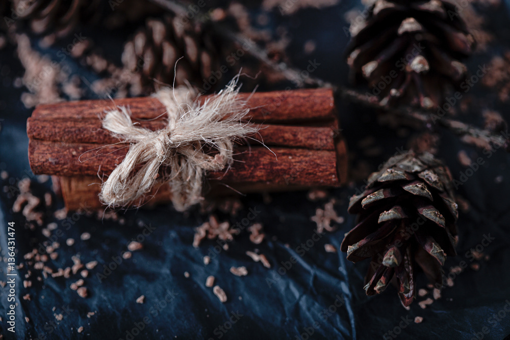 Obraz premium Cinnamon sticks