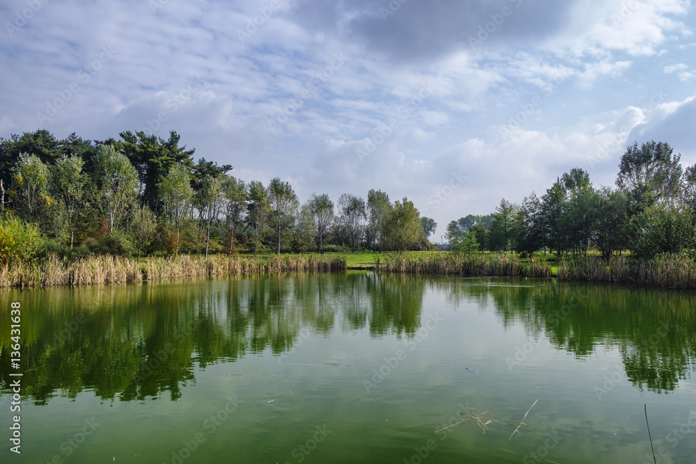 Grugnotorto park (Brianza, Italy)