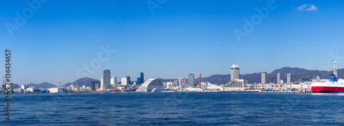 日本 神戸 都市風景