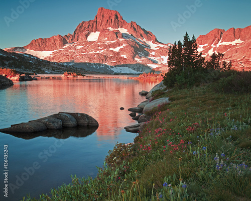 Banner Peak in Ansel Adams Wilderness