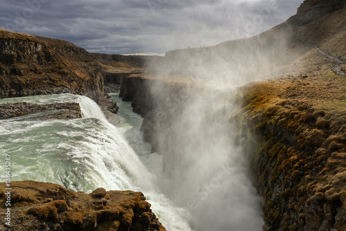 Fototapeta Naklejka Na Ścianę i Meble -  Gullfoss - Wasserfall auf Island