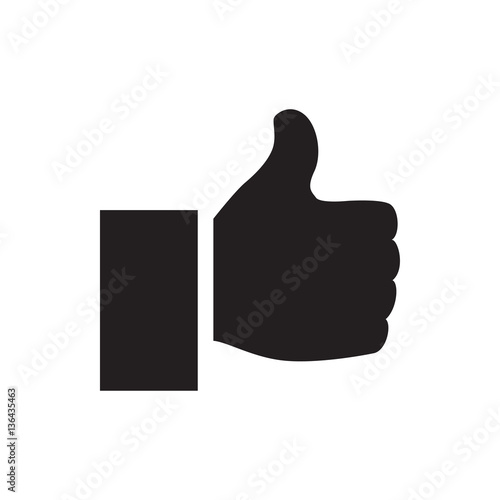 thumb up icon illustration