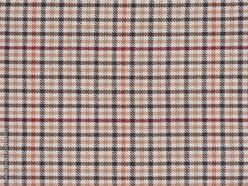 Closeup texture plaid pattern fabric