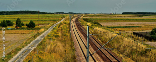 Linia kolejowa / railway photo