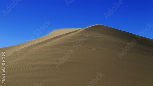 Badain Jaran Desert in autumn, Ejina, Alxa, Inner Mongolia, China,