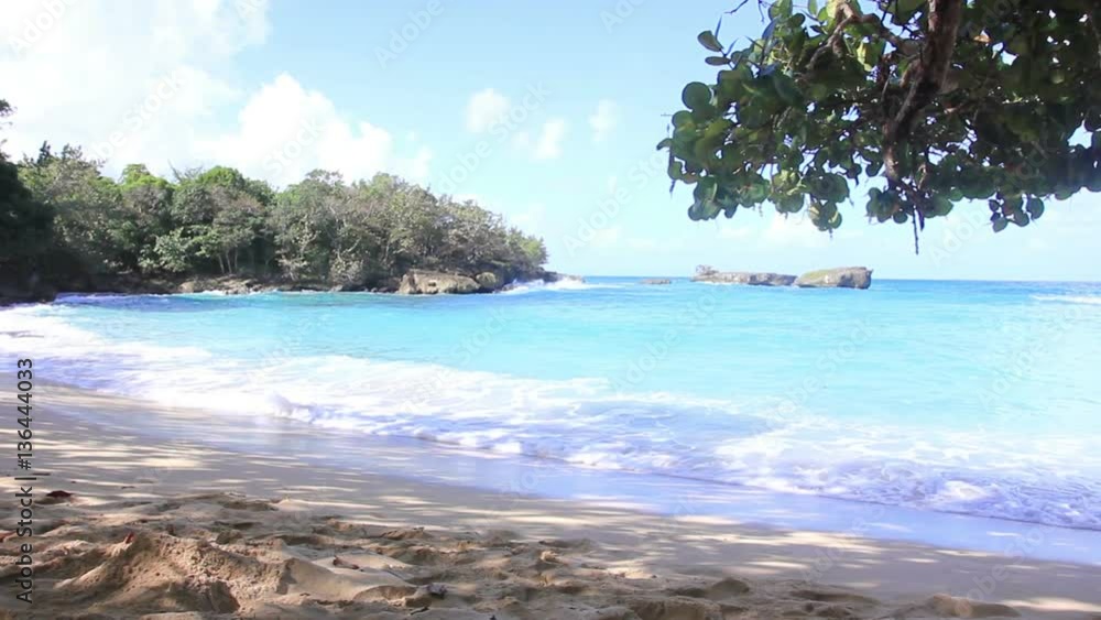 Beautiful Caribbean Beach Panorama Beautiful Caribbean Beach Panorama