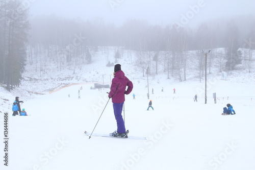 In ski resort. Cesis