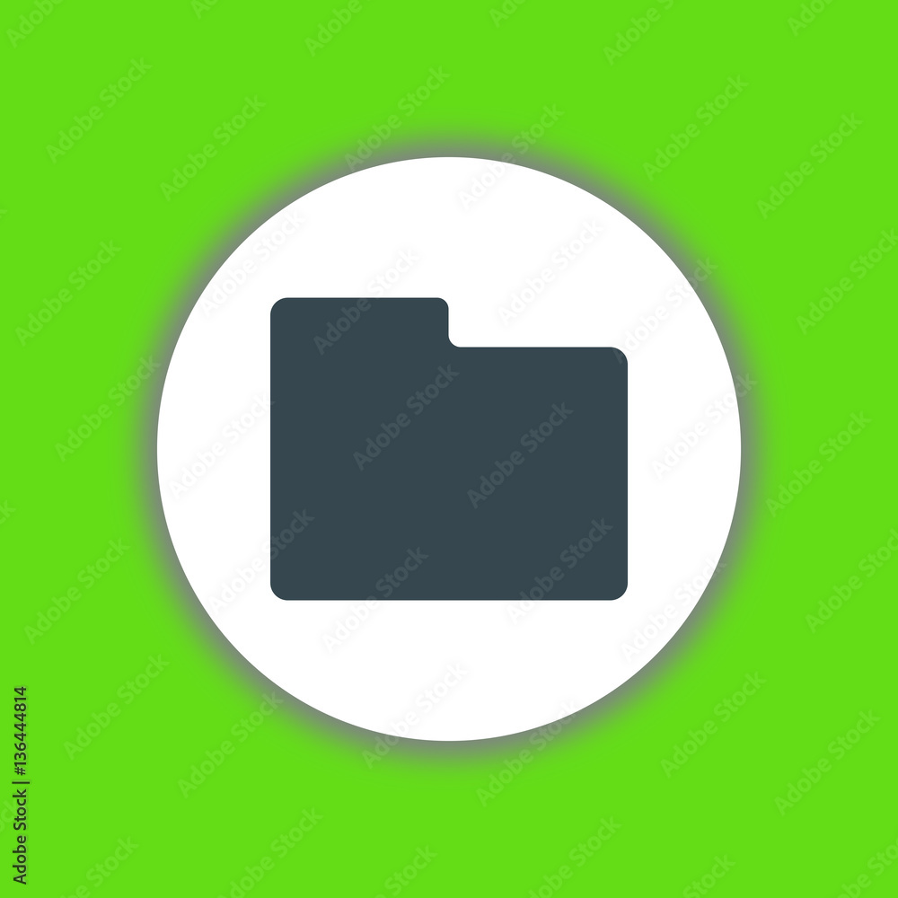 Folder icon vector Folder icon vector