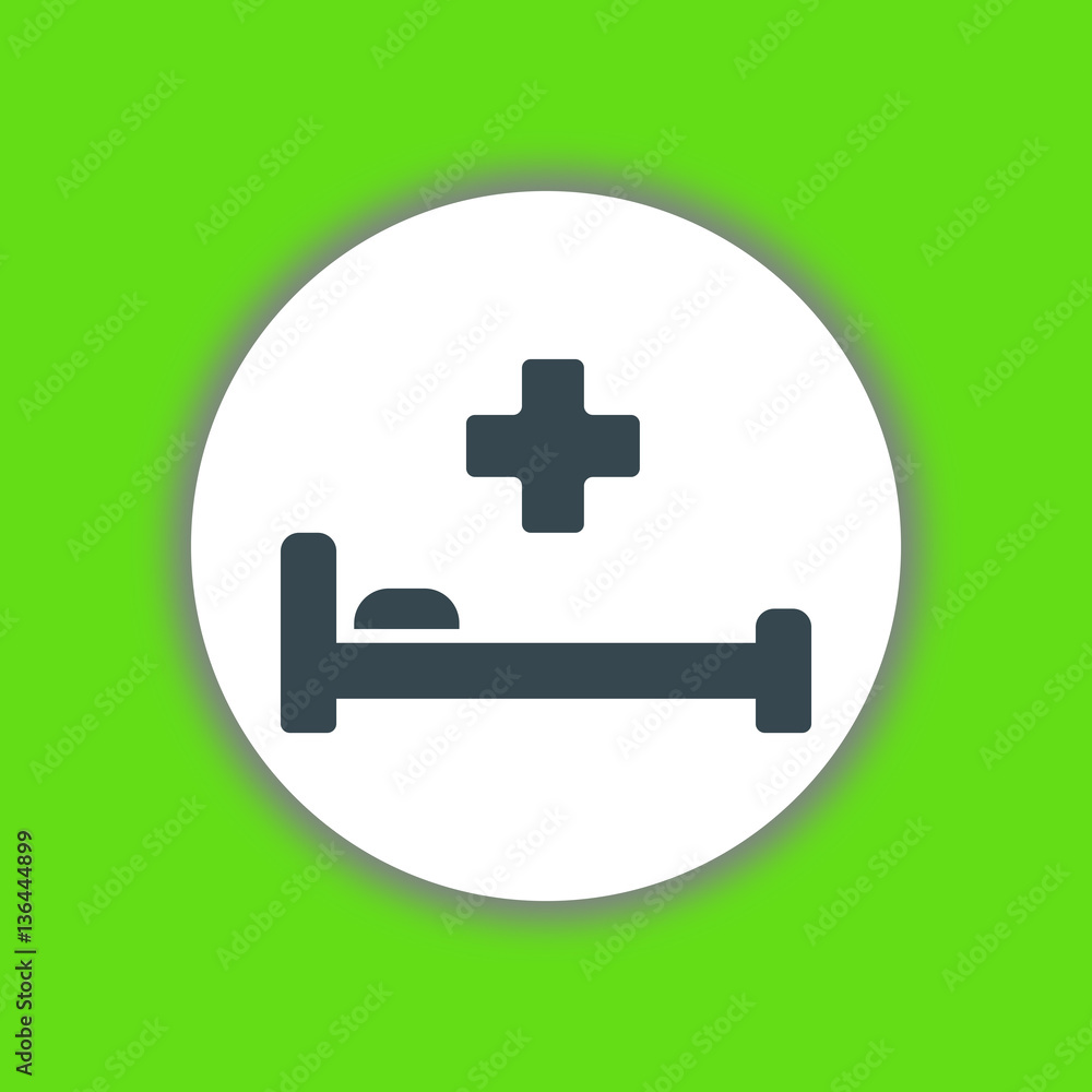 Hospital icon vector Hospital icon vector