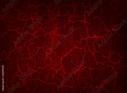 Lava crack ground mud background