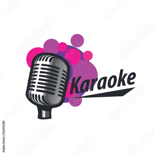 vector logo karaoke