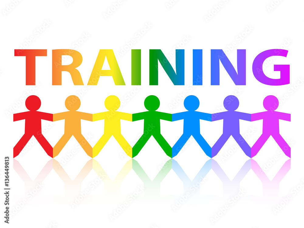 Training Paper People Rainbow Training Paper People Rainbow