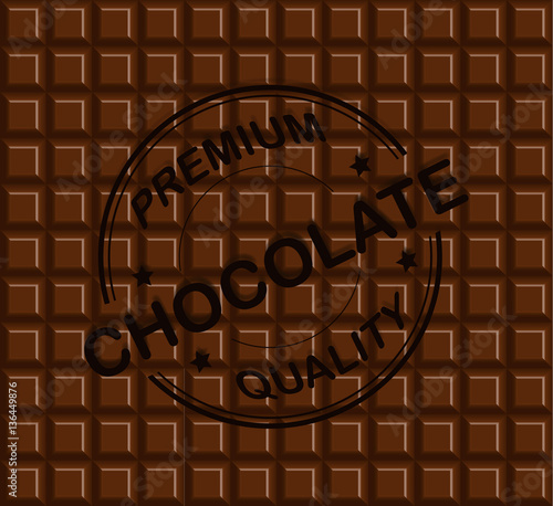 Vector chocolite background