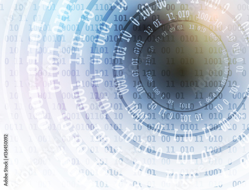 Technology security concept. Modern safety digital background