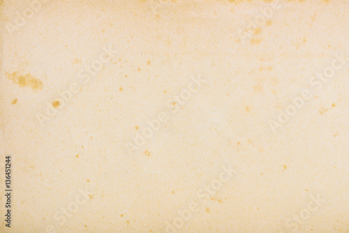 Natural old yellow vintage paper from antique book