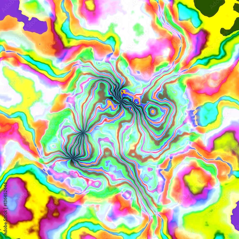 Fototapeta premium Colorful abstract background. Raster version.