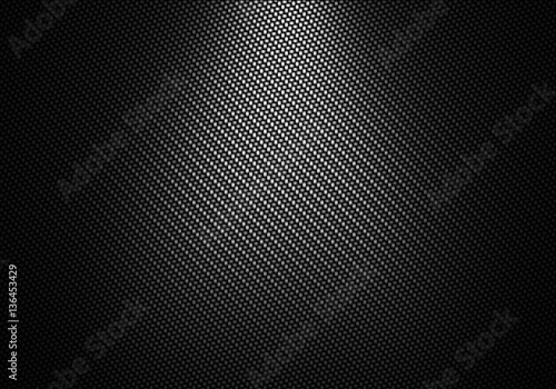 Black carbon fiber textured material design photo