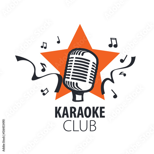 vector logo karaoke