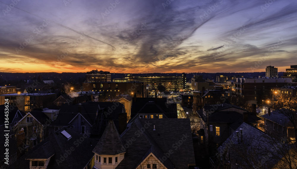 Foto Ann Arbor Sunset, Dusk