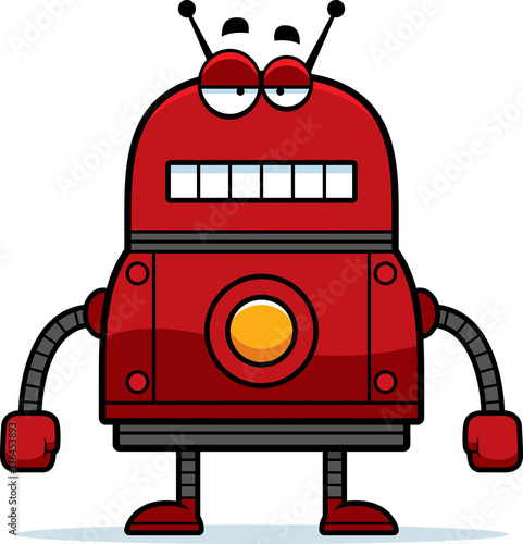 Unemotional Red Robot