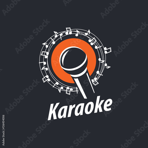 vector logo karaoke