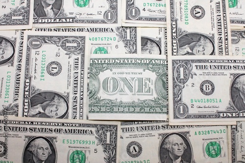 Money as background. One hundred dollars 
