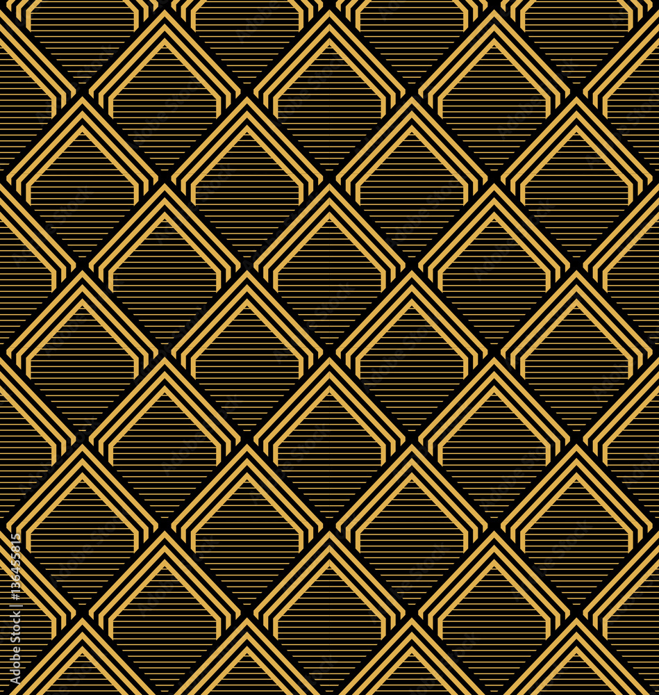 Fototapeta premium Art Deco seamless pattern