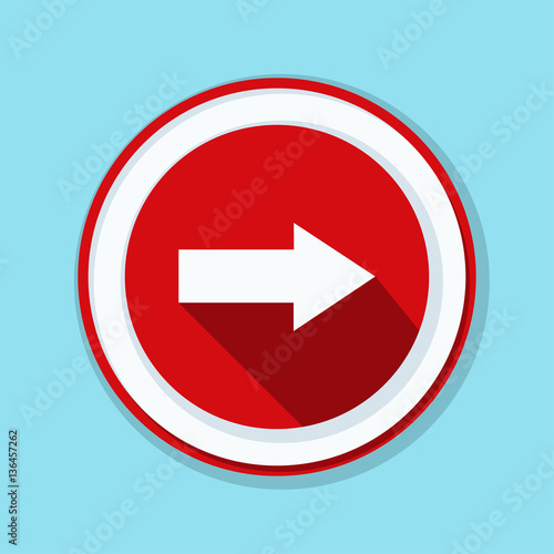 Free Download Right Arrow Sign illustration - GFXLoad