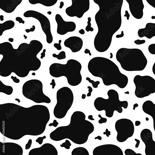background pattern cow. vector.
