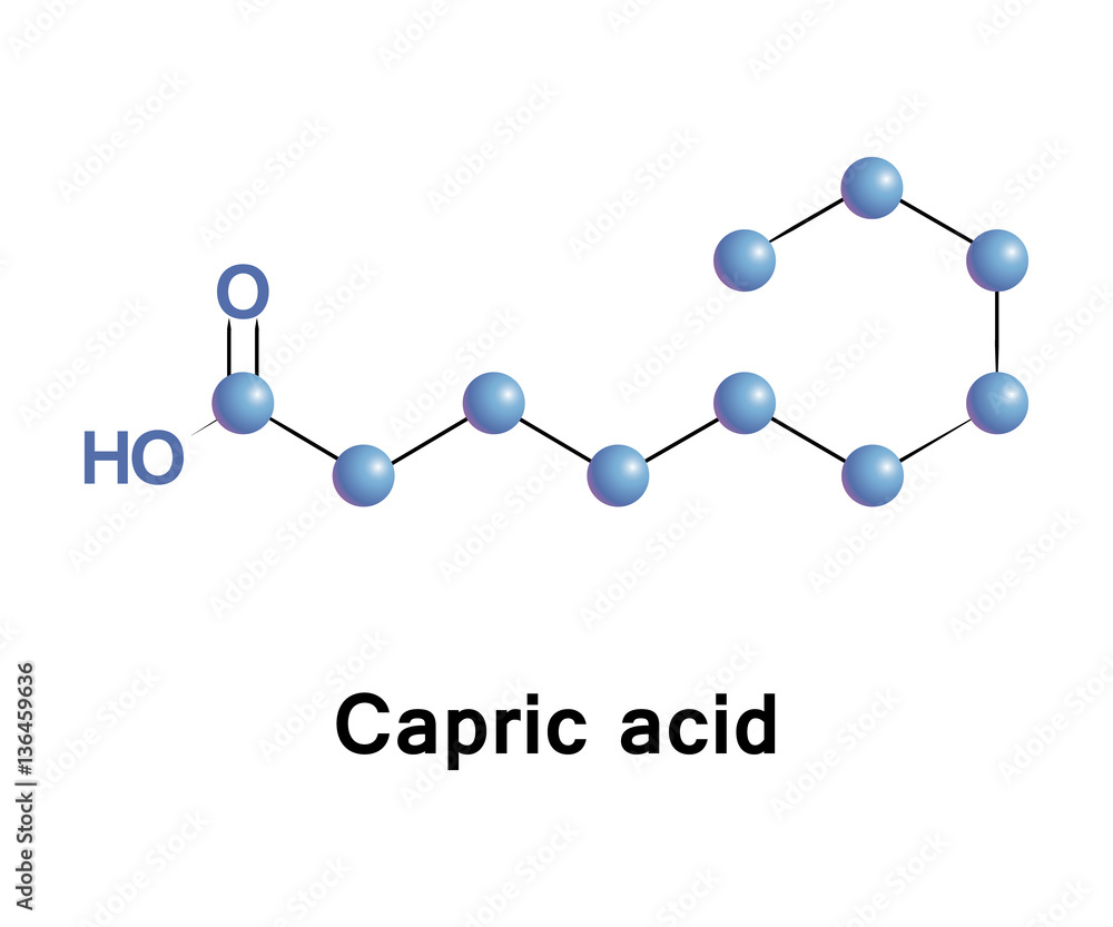 Hexanoic or caproic acid is the carboxylic acid derived from hexane with the general formula C5H11COOH. Hexanoic or caproic acid is the carboxylic acid derived from hexane with the general formula C5H11COOH.