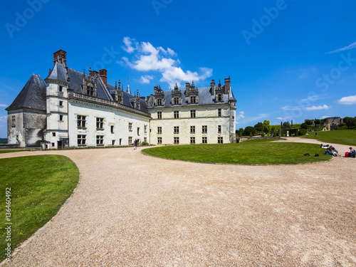 Frankreich, Amboise sur Loire, Departement Indre-et-Loire, Chateau Amboise, Chateau d'Amboise, Amboise Schloss