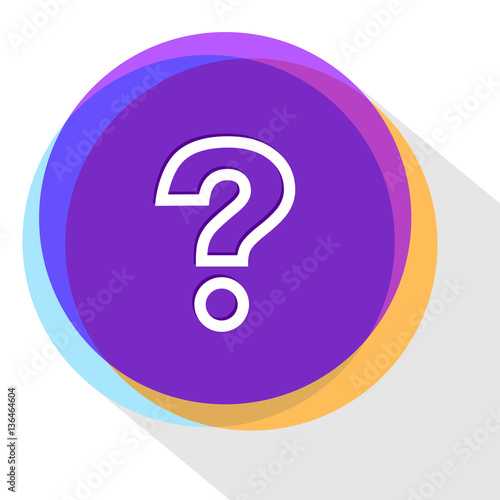 query sign.
