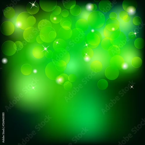  Olympic green vector bokeh glare background 