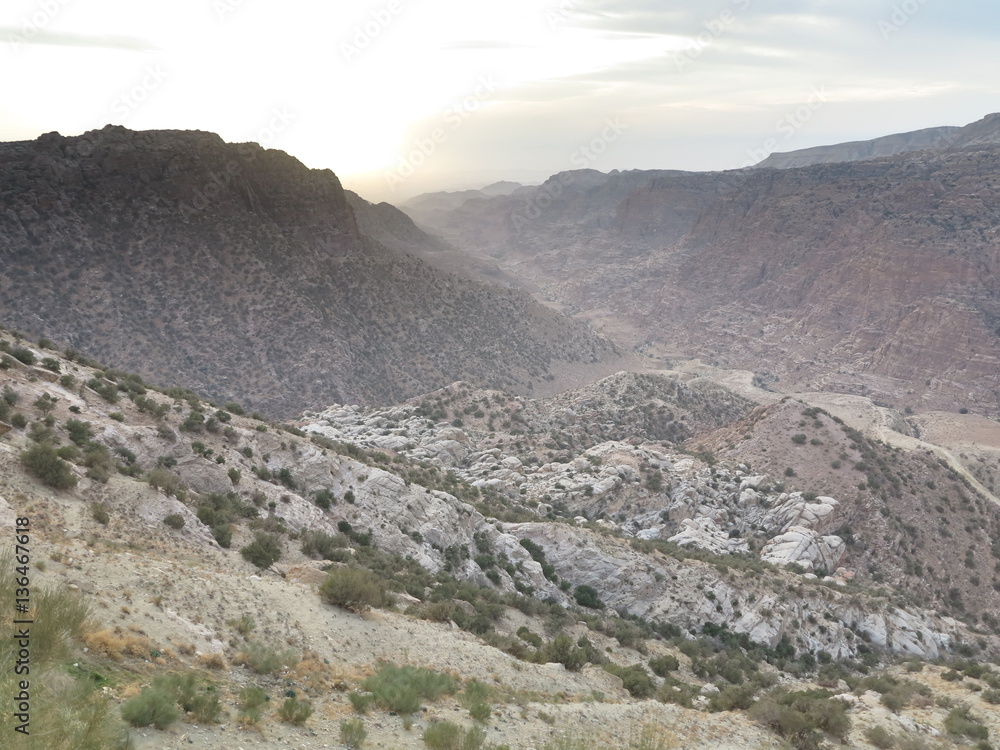 Jordan - Desert valley