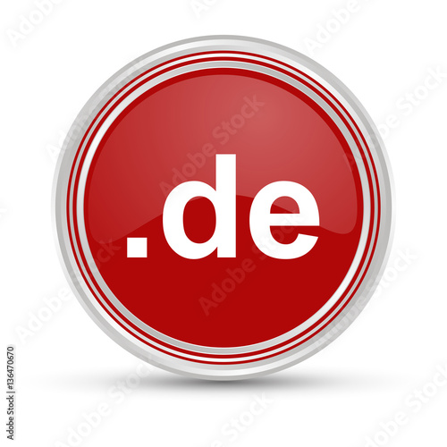 Roter Button - .de - Domain