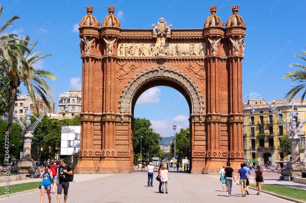 Arc de triomphe, Barcelone.
