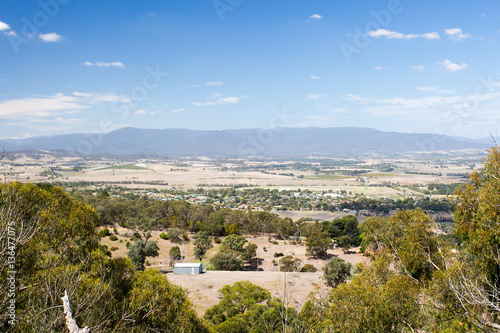 View over Yarra Glen